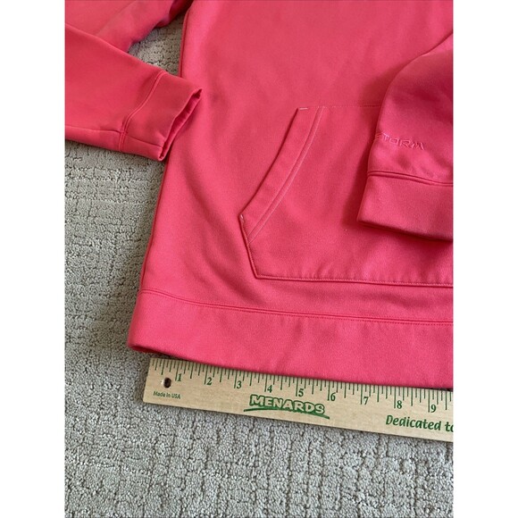 Under Armour | Camo Logo Hoodie Sweater | Pink | Medium.EUC - Picture 7 of 12